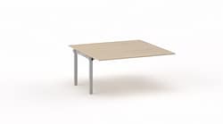 EXTENSION 2 BUREAUX REGLABLE VIS À VIS TEMPO L 1200