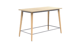 TABLE HAUTE AVEC REPOSE-PIEDS NIL L 1200