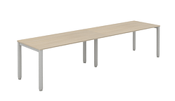 2 BUREAUX ALIGNÉS TEMPO L 2400