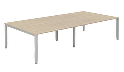 BENCH REGLABLE VIS À VIS TEMPO 4 POSTES L 2400