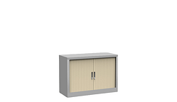 ARMOIRE BASSE A RIDEAUX METALICA L 1000xH700