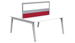 CLOISONNETTE FRONTAL 2 NIVEAUX L 1400