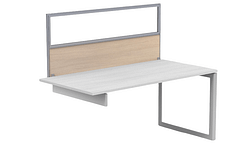 CLOISONNETTE FRONTAL 2 NIVEAUX L 1400