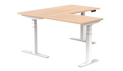 BUREAU + RETOUR REGLABLE UP & DOWN TRAM L 1200