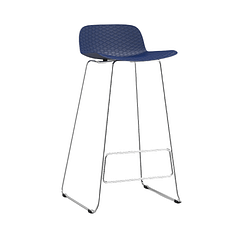 TABOURET PIEDS METAL TRAINEAU NUT
