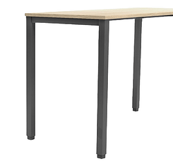 TABLE HAUTE RECTANGULAIRE TEMPO L 1200