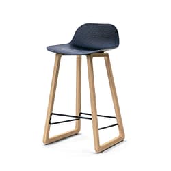 TABOURET PIEDS BOIS TRAINEAU NUT