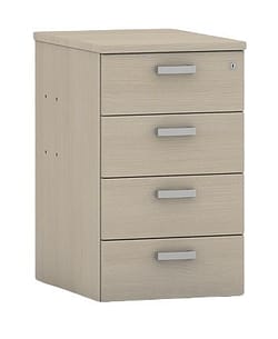 CAISSON HAUTEUR BUREAU 4T MELAMINÉ