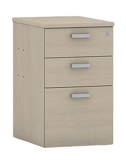 CAISSON HAUTEUR BUREAU 3T MELAMINÉ