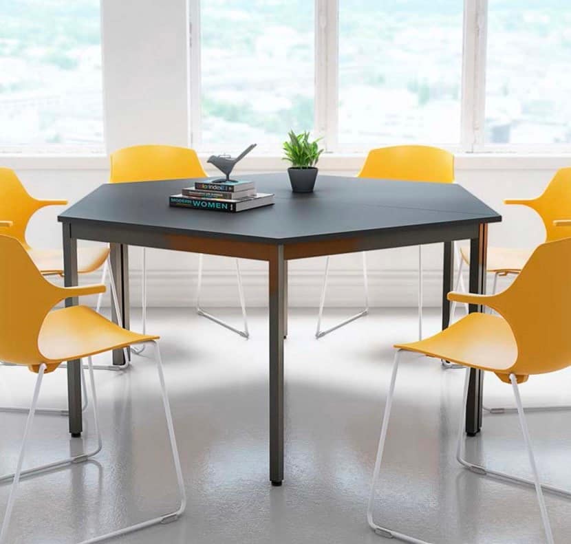 TABLE DEMI-LUNE CADI L 1600xP 800 – Image 3