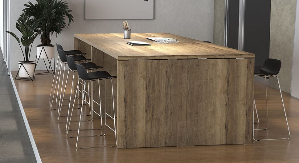 TABLE HAUTE RECTANGULAIRE TAK L 1600 – Image 2